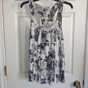 Halter top ruffle dress shirt